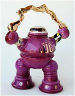 Robot Teapot Purple Sml